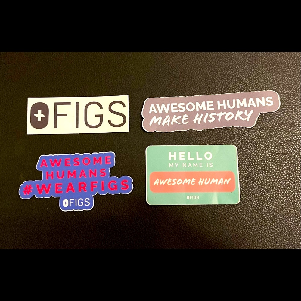 FIGS ‘Awesome Humans’ Stickers